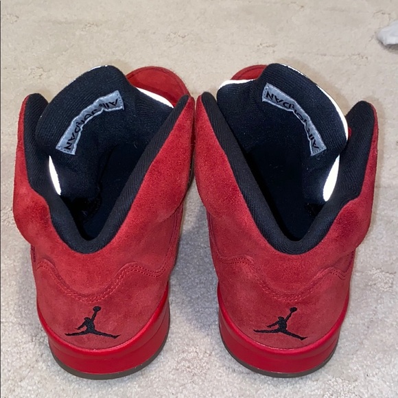 Jordan Retro 5 “Red Suede” - Picture 4 of 9
